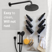 SBW Shower Rack 3XL hanging hooks for razors and flannels