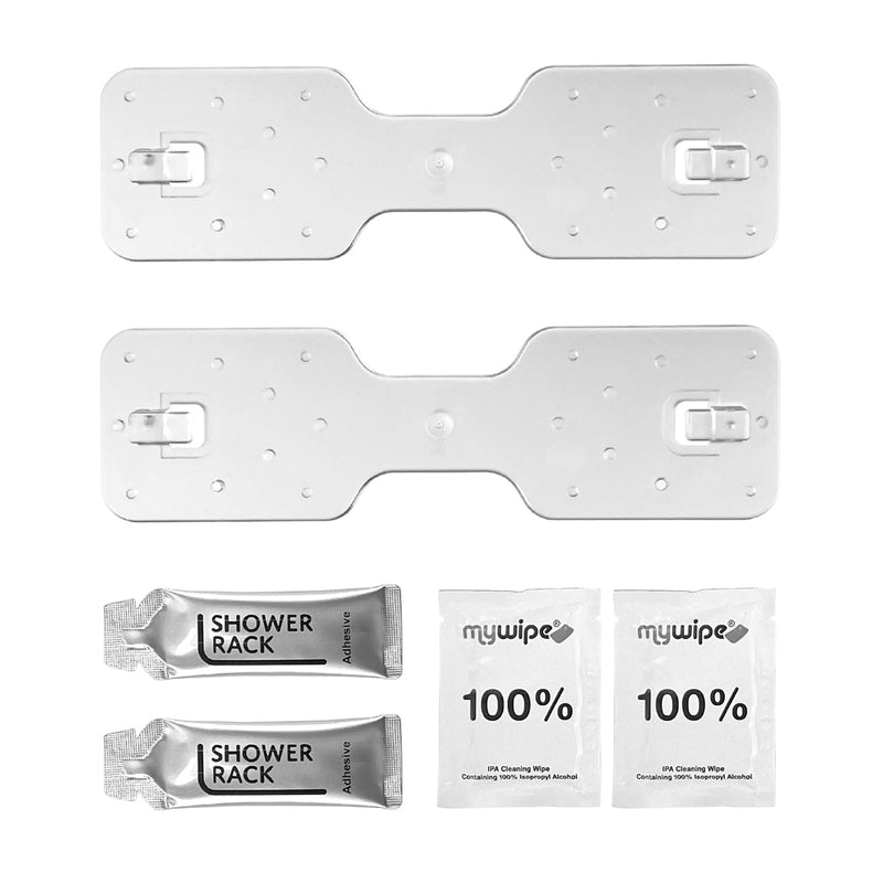 Shower Rack Wall Mounting Glue Hook Replacement Pack